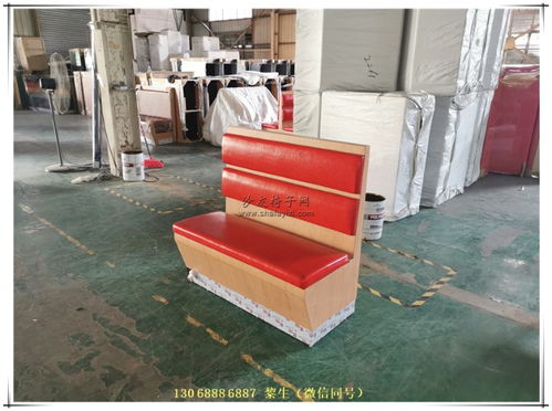 【自助式快餐廳卡座沙發(fā)寧波寧海縣米粉店家具】- 
